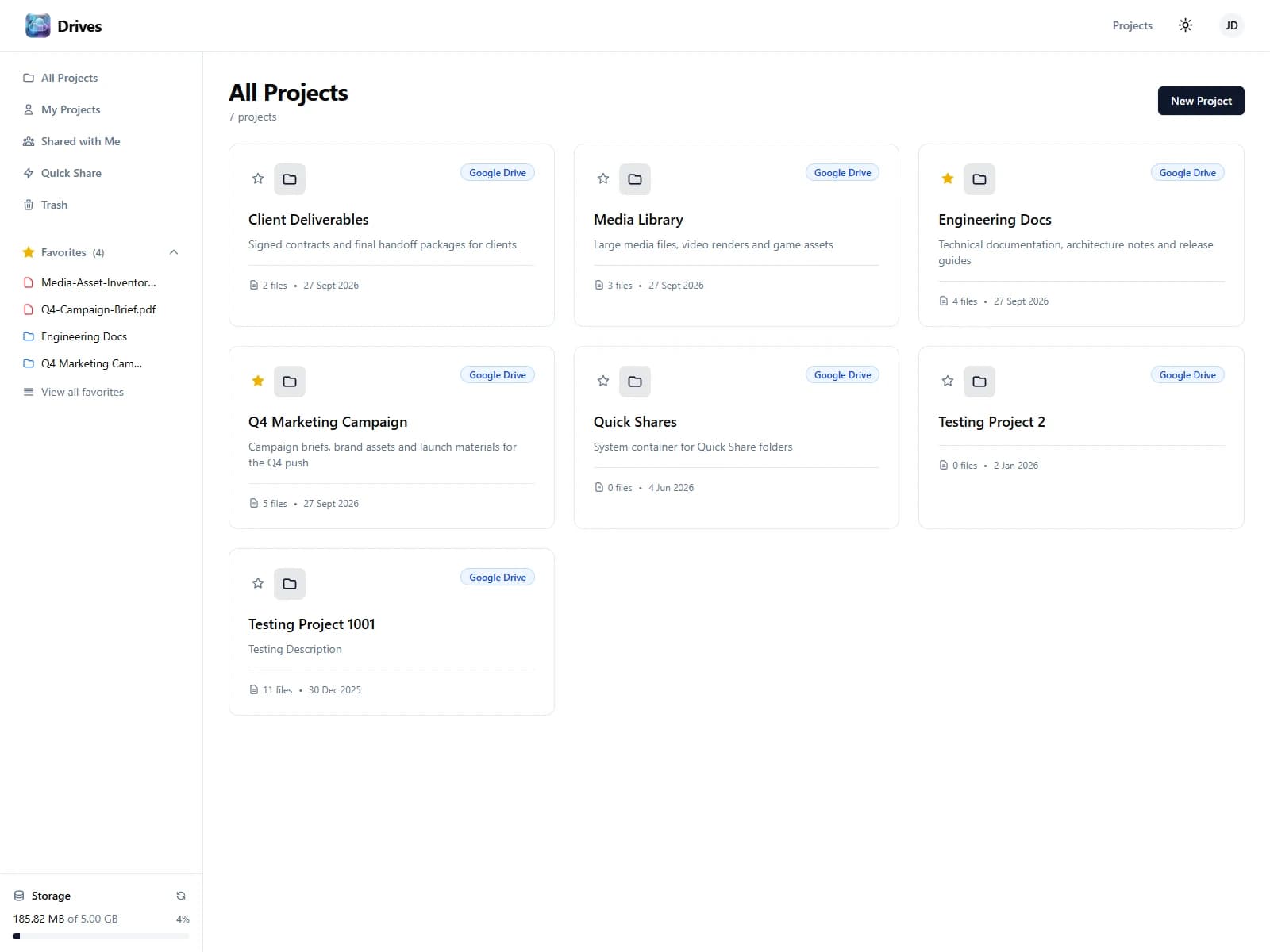 Drives — Secure Cloud Storage